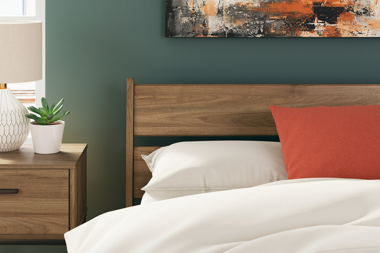 Deanlow Platform Panel Bed