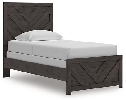 Prendonea Panel Bed