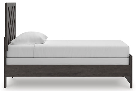 Prendonea Panel Bed