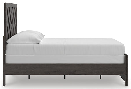 Prendonea Panel Bed