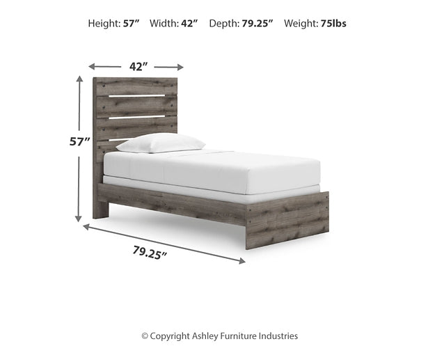 Graystorm Panel Bed