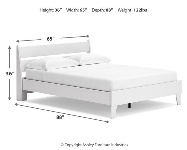 Socalle Panel Platform Bed