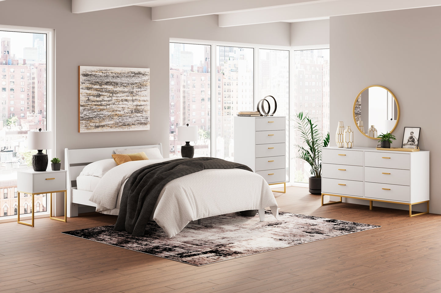 Socalle Panel Platform Bed