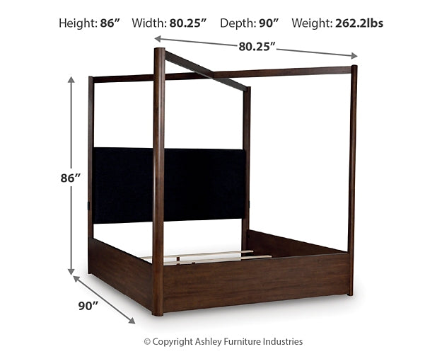 Dilenno California King Canopy Bed