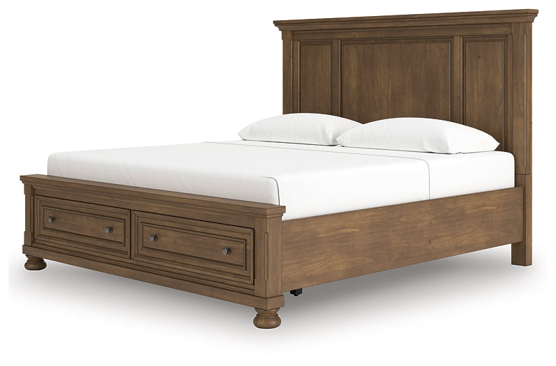 Feddinger King Panel Storage Bed