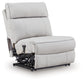 Social Pointe 5-Piece Reclining Sectional with Storage Consoles