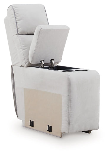 Social Pointe 5-Piece Reclining Sectional with Storage Consoles