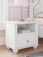 Kozlani Twin Upholstered Panel Bed, Dresser, Mirror and Nightstand