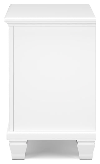 Fortman Full Panel Storage Bed, Dresser, Mirror and Nightstand