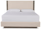 Anibecca King Upholstered Bed with Dresser