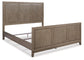 Chrestner Queen Panel Bed with Mirrored Dresser