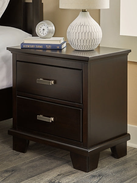 Covetown Two Drawer Night Stand